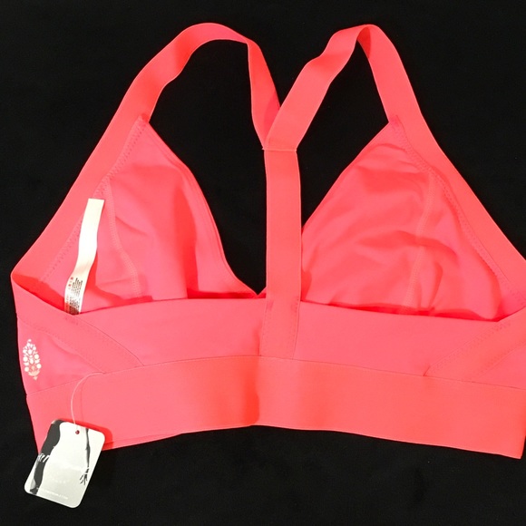 Free People Movement Neon Coral EndGame Sports Bra - Picture 5 of 6